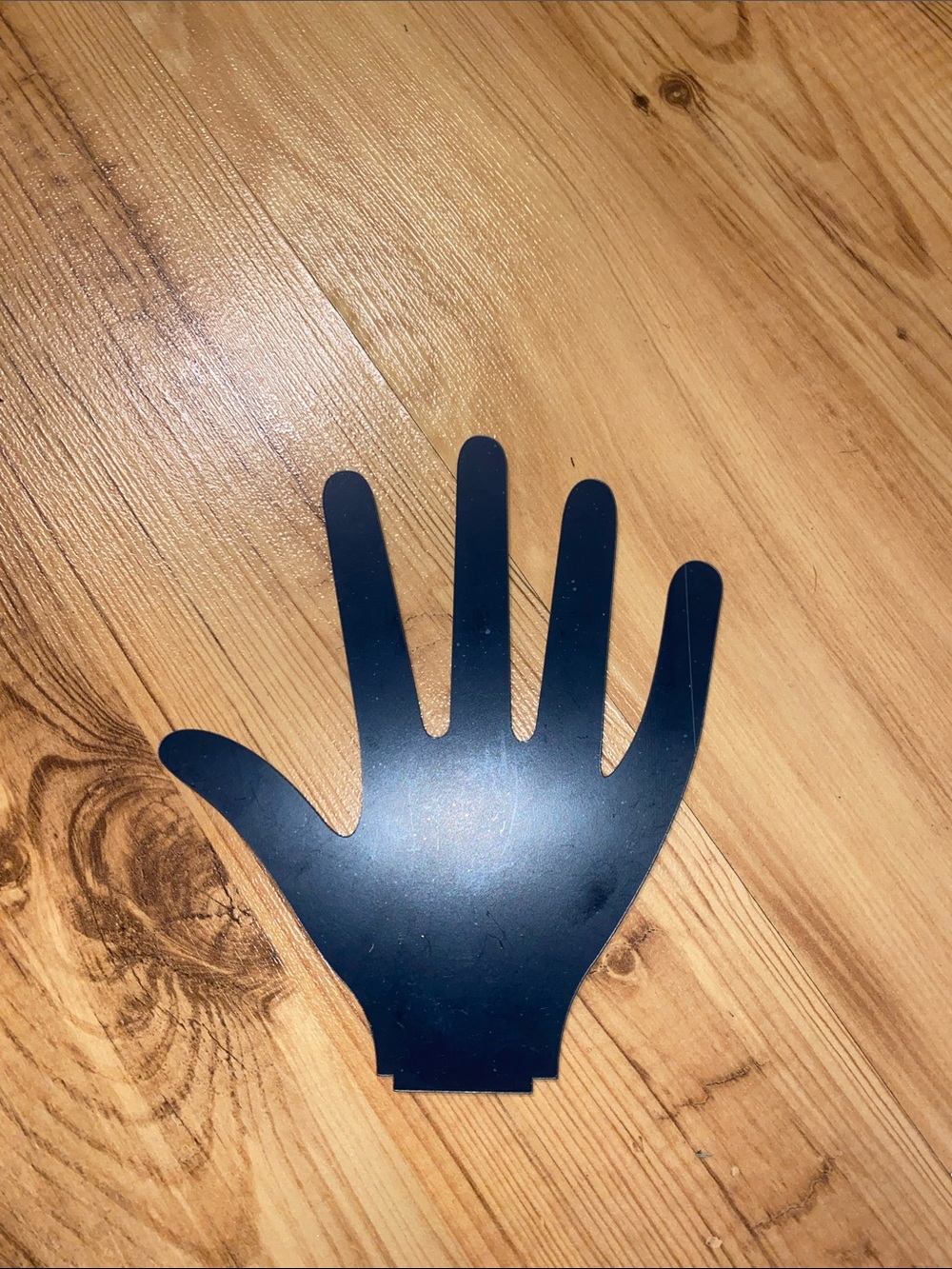 Black Plastic Ring Display